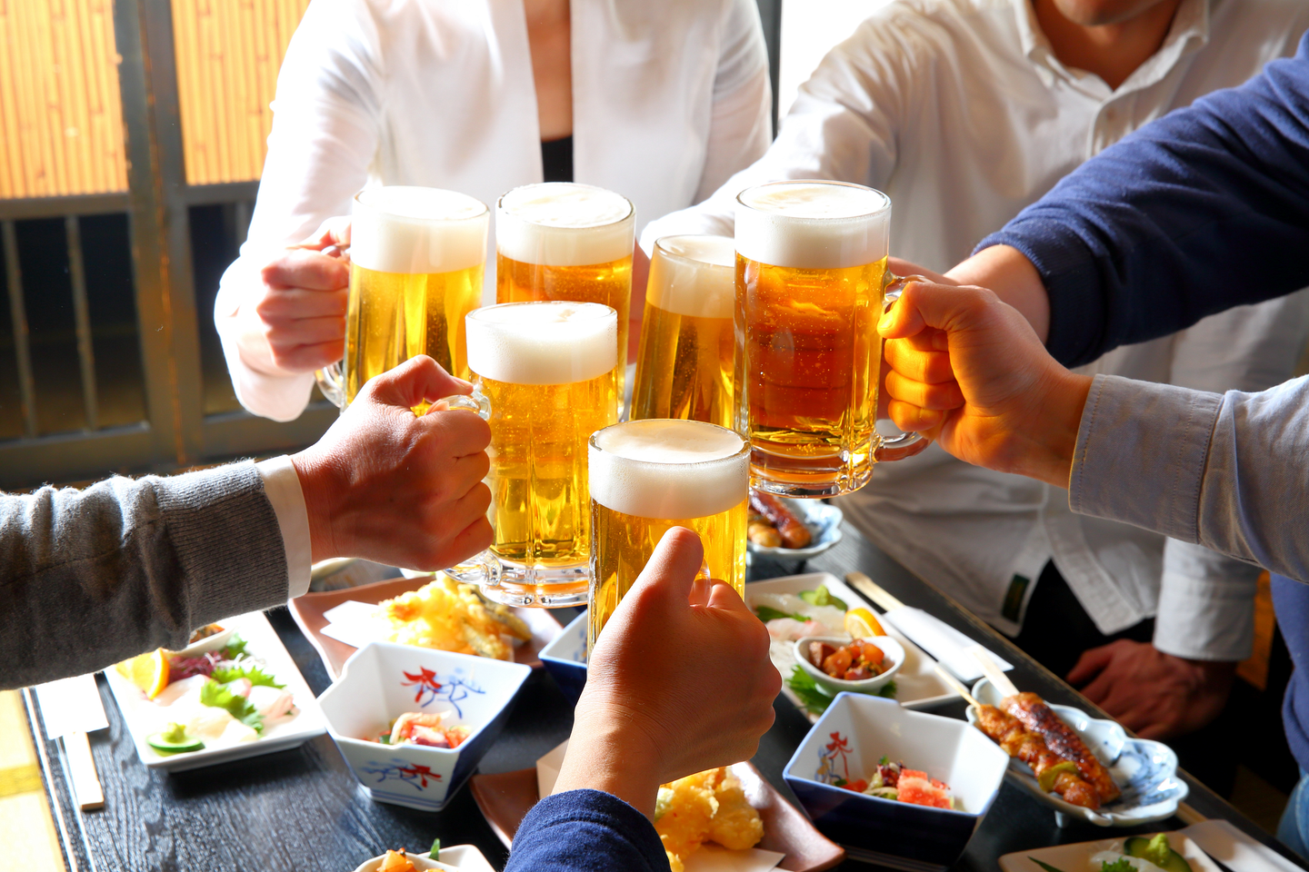 豪華な忘年会