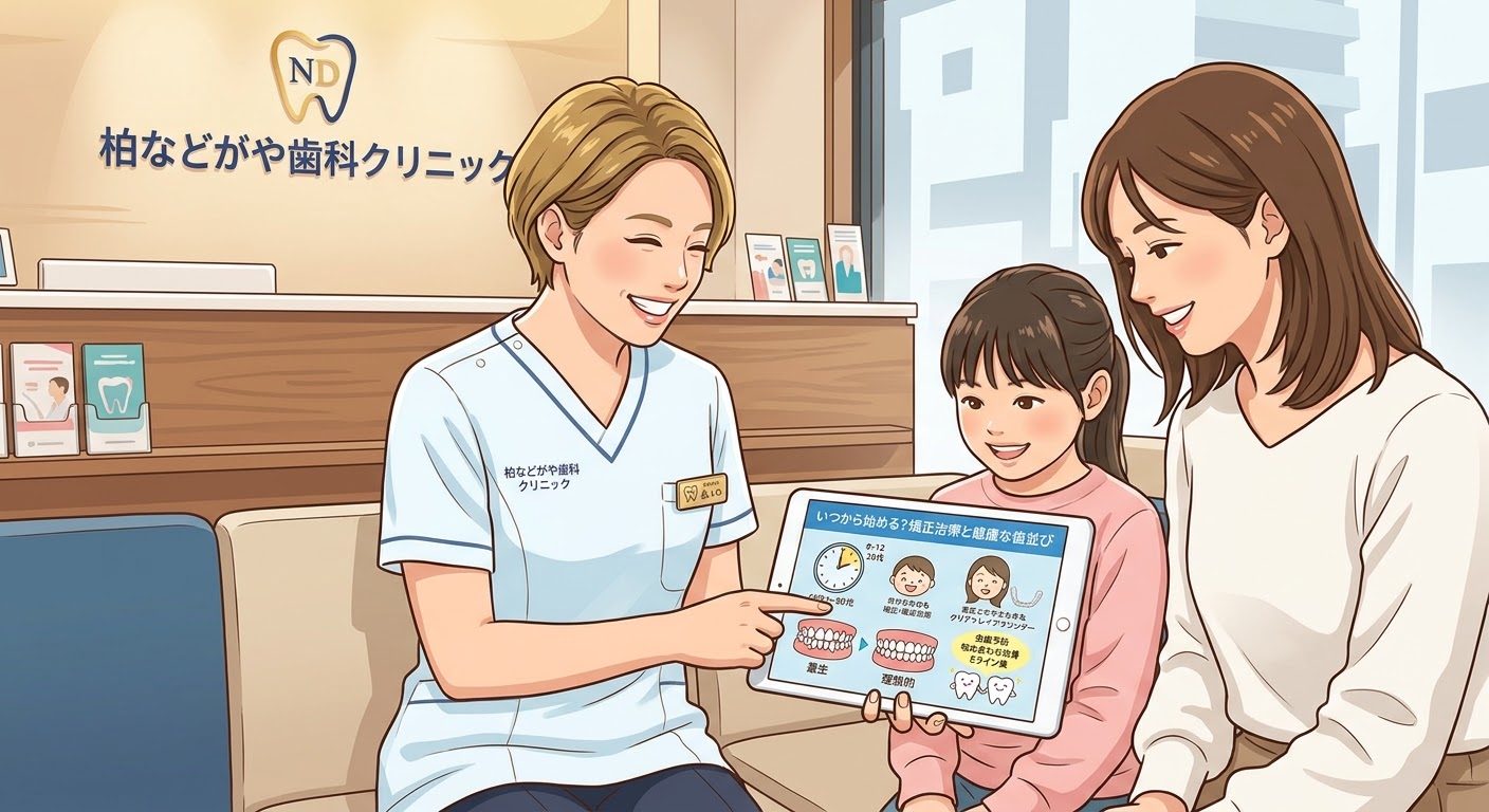 柏で理想的な歯並びを目指すなら|柏などがや歯科クリニックの矯正歯科 画像